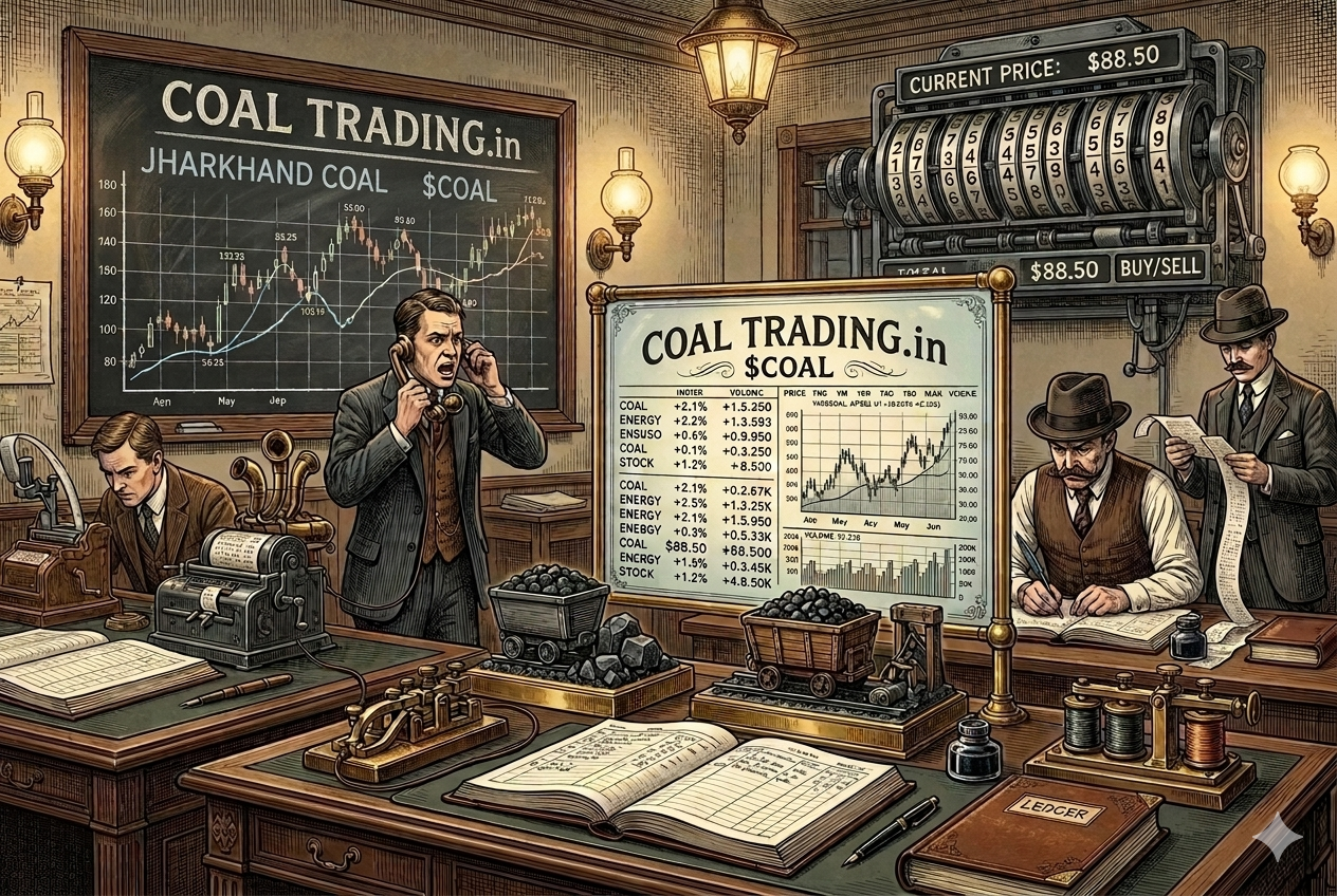 Coal mining site